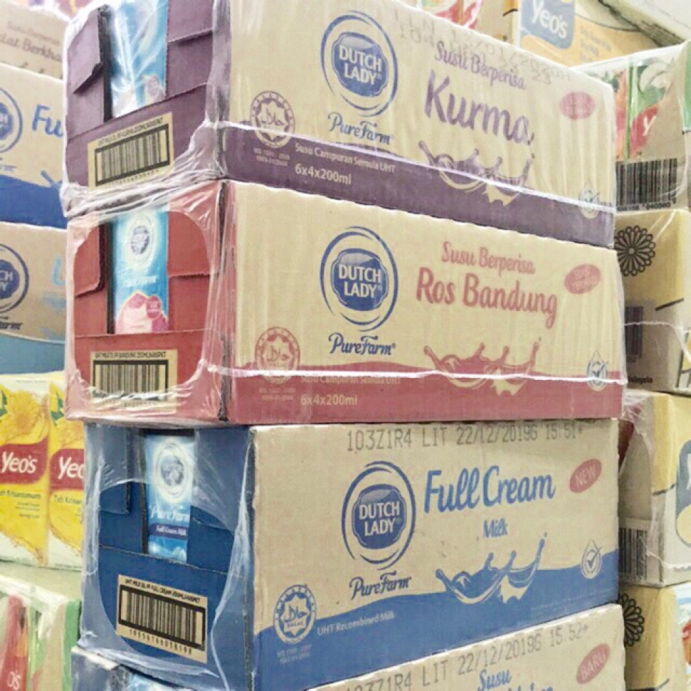Dutch Lady UHT Carton 200ml X 24 Dutch Lady UHT Carton 200ml X 24