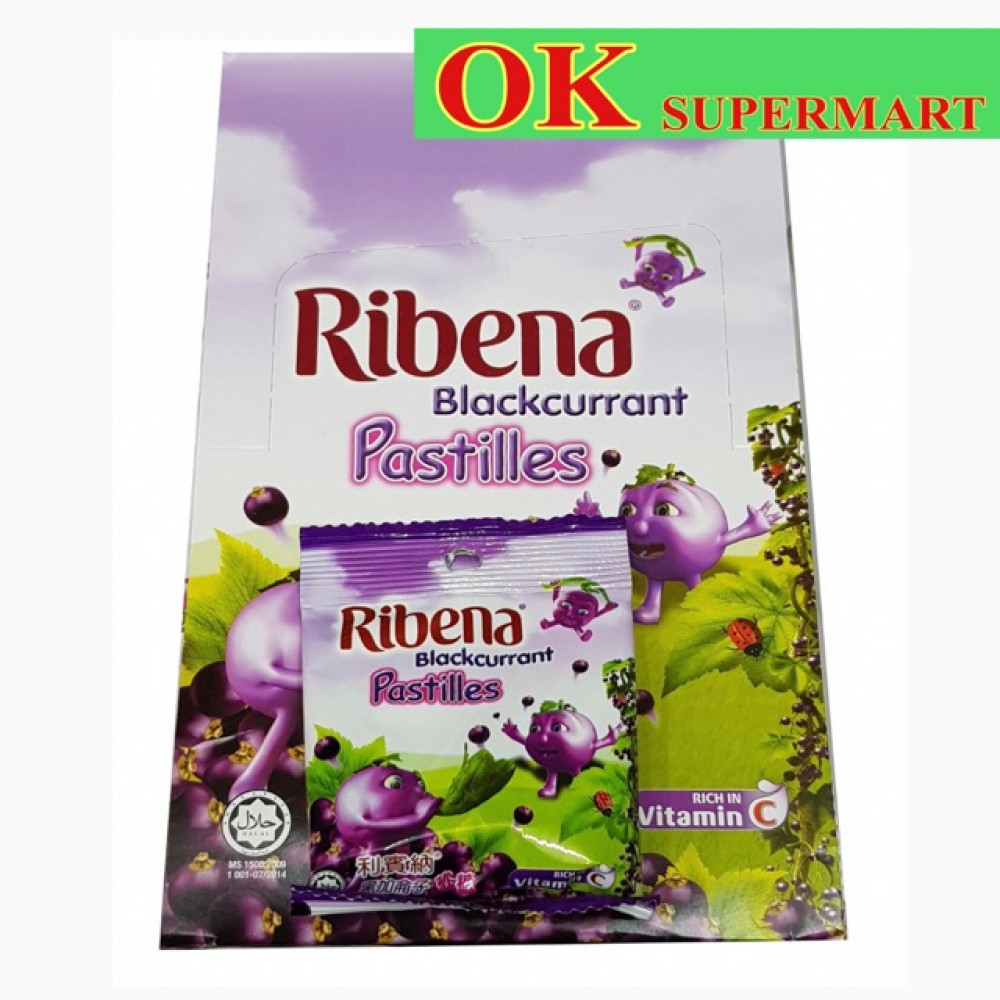 Ribena Blackcurrant Pastilles 10g(5’s) X 36packs Ribena Blackcurrant Pastilles 10g(5’s) X 36packs