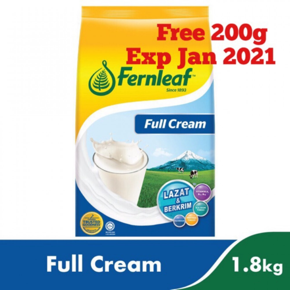 【1.8kg Free 200g】Fernleaf Full Cream 【1.8kg Free 200g】Fernleaf Full Cream