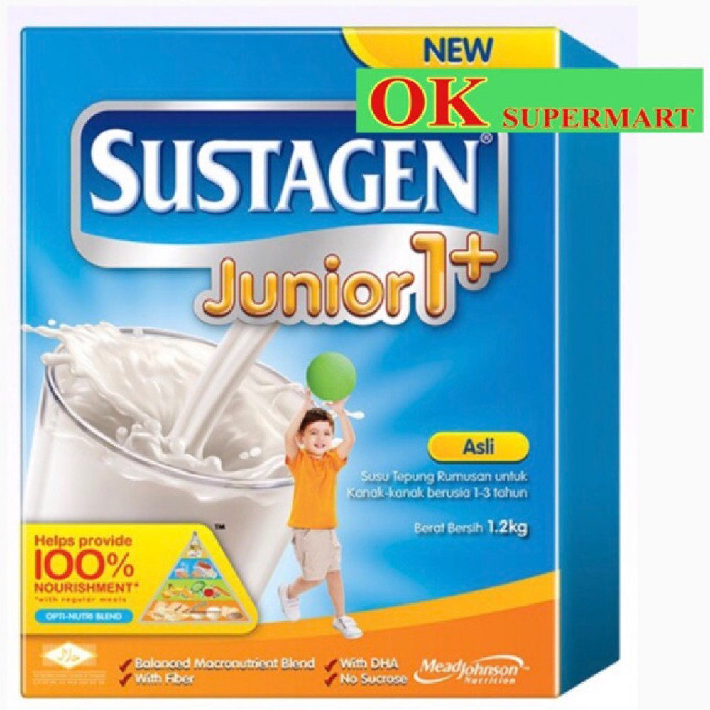 Sustagen Junior 1+ 1.2kg (2 x 600g) Sustagen Junior 1+ 1.2kg (2 x 600g)