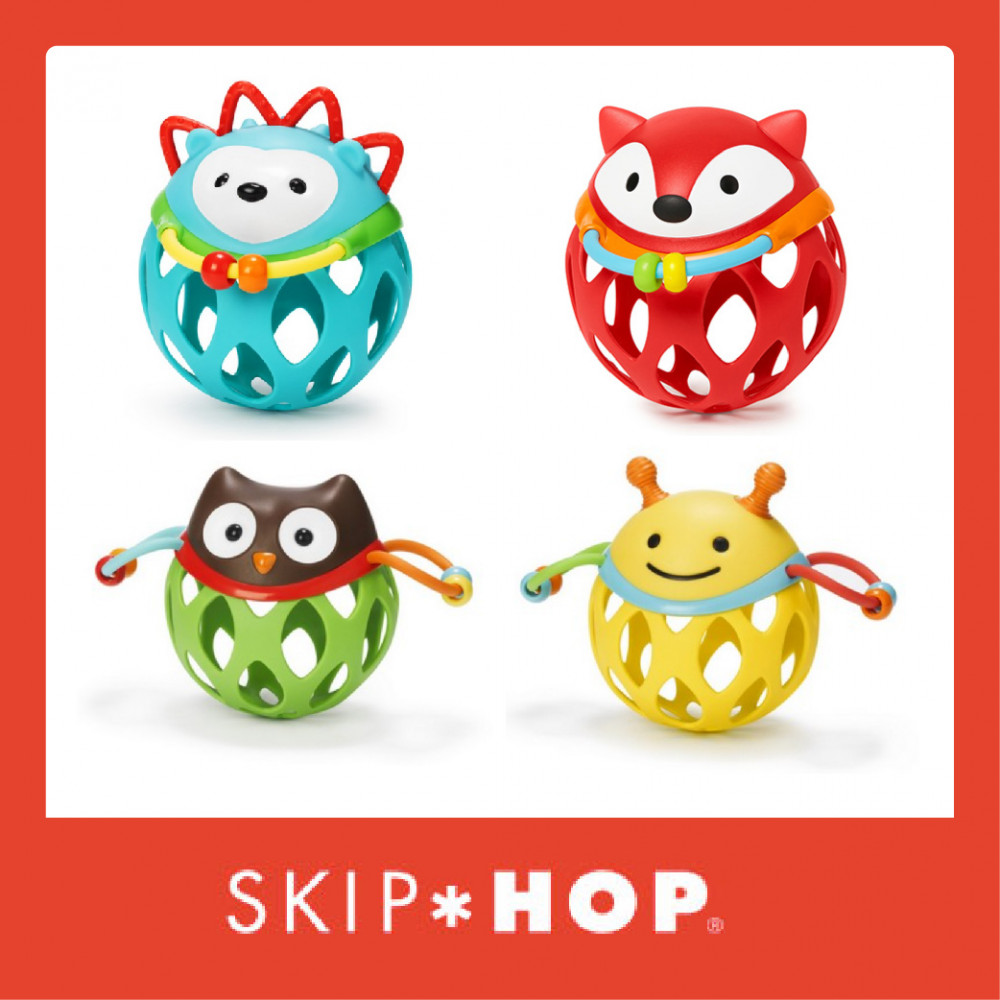 Skip Hop Explore & More Collection Roll-around Rattles