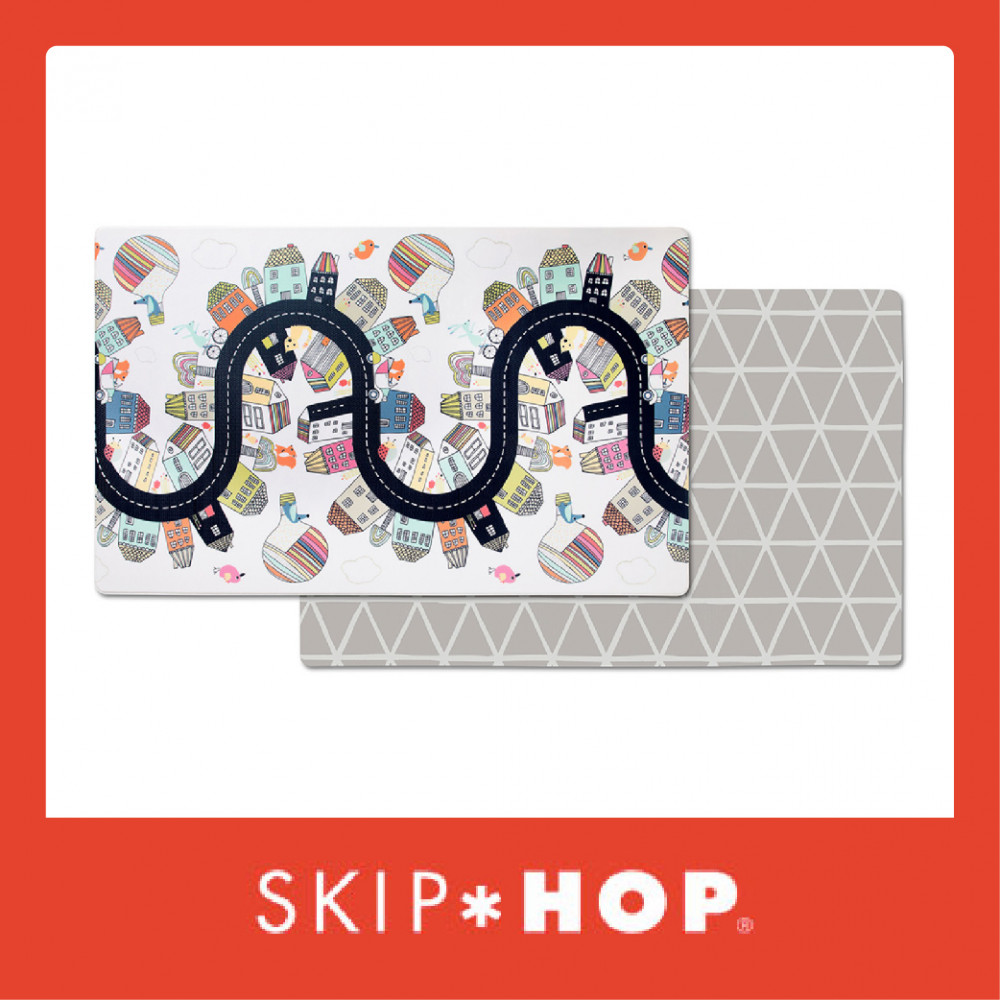 Skip Hop Skip Hop – Doubleplay Reversible Playmat- Vibrant Village/Sketch Triangle Skip Hop Skip Hop – Doubleplay Reversible Playmat- Vibrant Village/Sketch Triangle