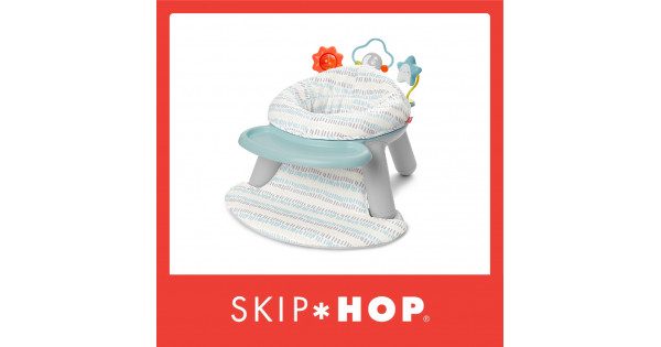 Skip Hop Silver Lining Cloud in Activity Floor Seat