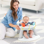 Skip Hop Silver Lining Cloud 2 in 1 Activity Floor Seat