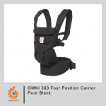 Ergobaby OMNI 360 Four Position Carrier-Pure Black