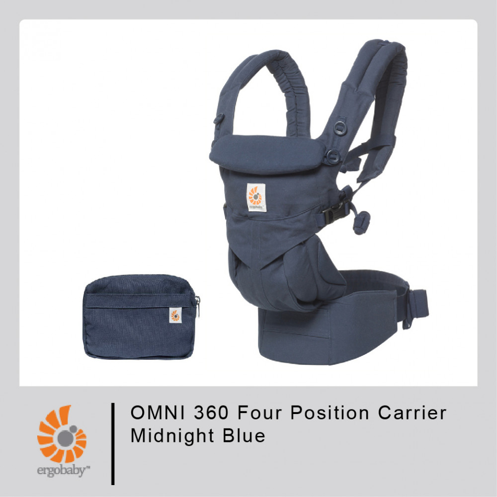 Ergobaby OMNI 360 Four Position Carrier-Midnight Blue