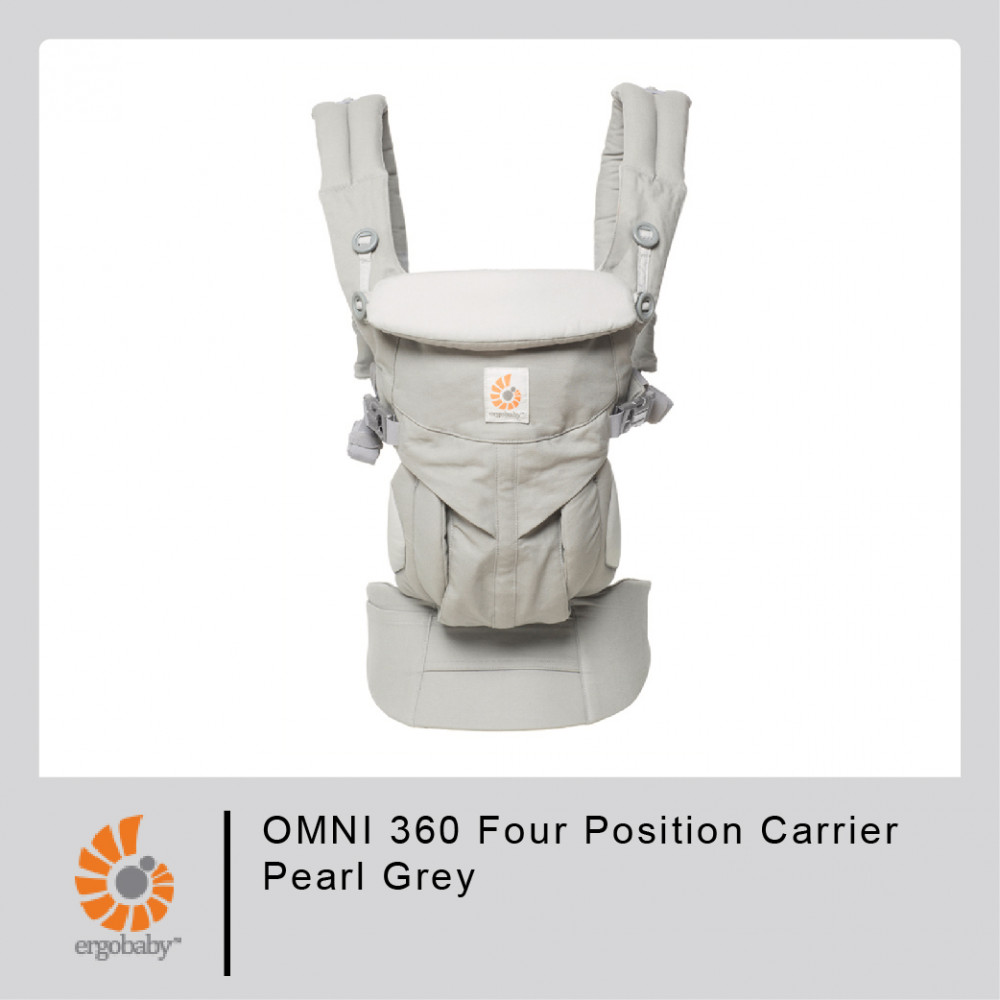 Ergobaby OMNI 360 Four Position Carrier-Pearl Grey