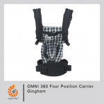 Ergobaby OMNI 360 Four Position Carrier-Gingham