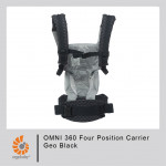 Ergobaby OMNI 360 Four Position Carrier-Geo Black