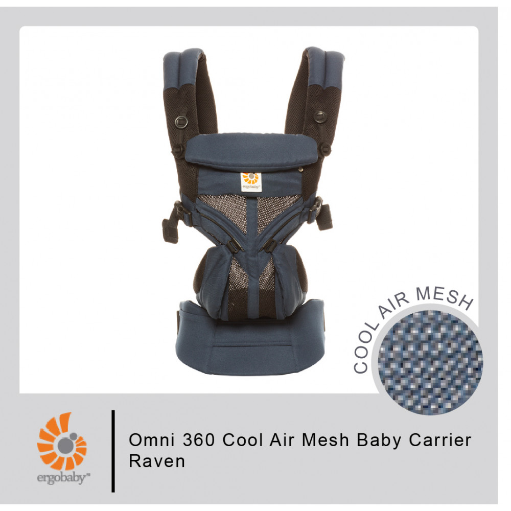 Ergobaby Ergobaby Omni 360 Cool Air Mesh Carrier - Raven