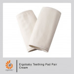 Ergobaby Teething Pad Pair - Cream