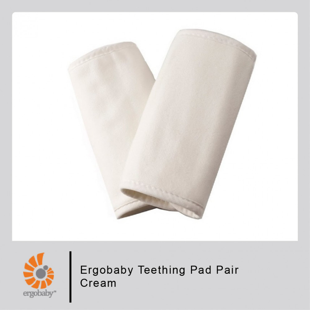 Ergobaby Teething Pad Pair Cream