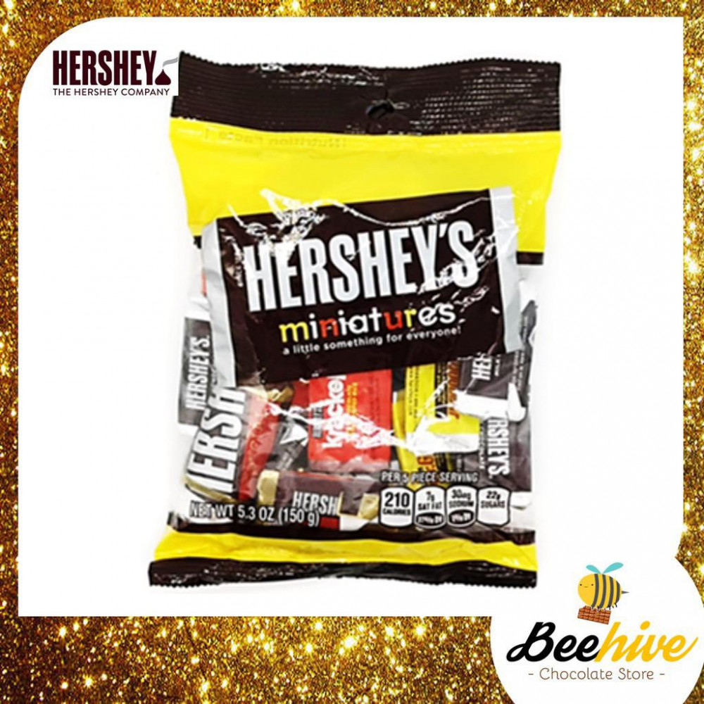 Hersheys Miniatures 150g *FREE Gift* Hersheys Miniatures 150g *FREE Gift*