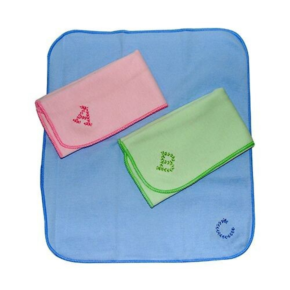 Babylove 3'S ABC Cotton Washcloths-Ready Stock Babylove 3'S ABC Cotton Washcloths-Ready Stock