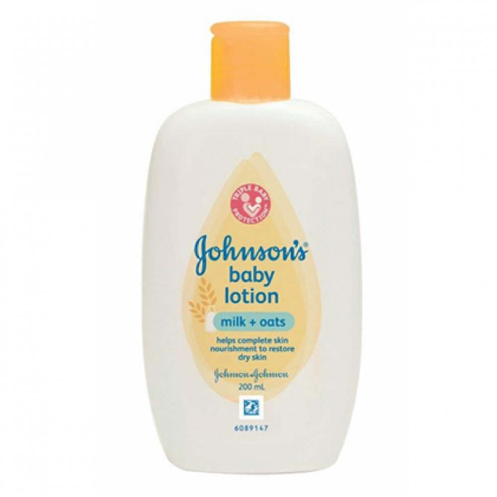 Johnson's Baby Milk + Oats Lotion 200ML-Ready Stock Johnson's Baby Milk + Oats Lotion 200ML-Ready Stock