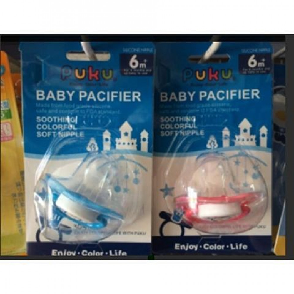 Puku Baby Pacifier (6M+)-Ready Stock Puku Baby Pacifier (6M+)-Ready Stock
