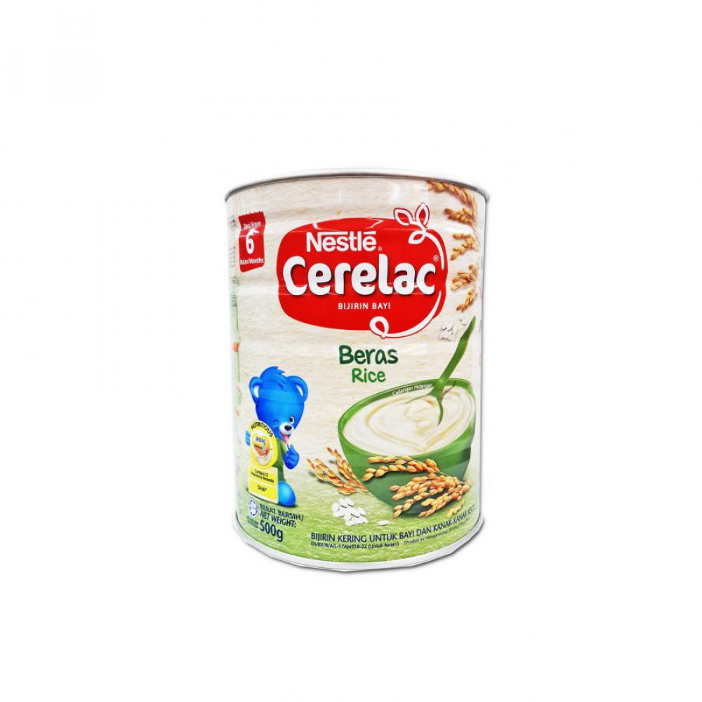 Nestle Cerelac Rice Infant Cereal (500g)-Ready Stock Nestle Cerelac Rice Infant Cereal (500g)-Ready Stock