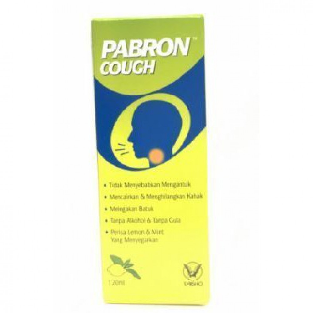 Pabron Cough Kids Syrup (120ml)-Ready Stock Pabron Cough Kids Syrup (120ml)-Ready Stock