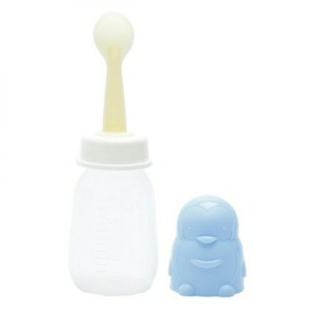 Puku Weaning Bottle With Spoon 120ML-Ready Stock Puku Weaning Bottle With Spoon 120ML-Ready Stock