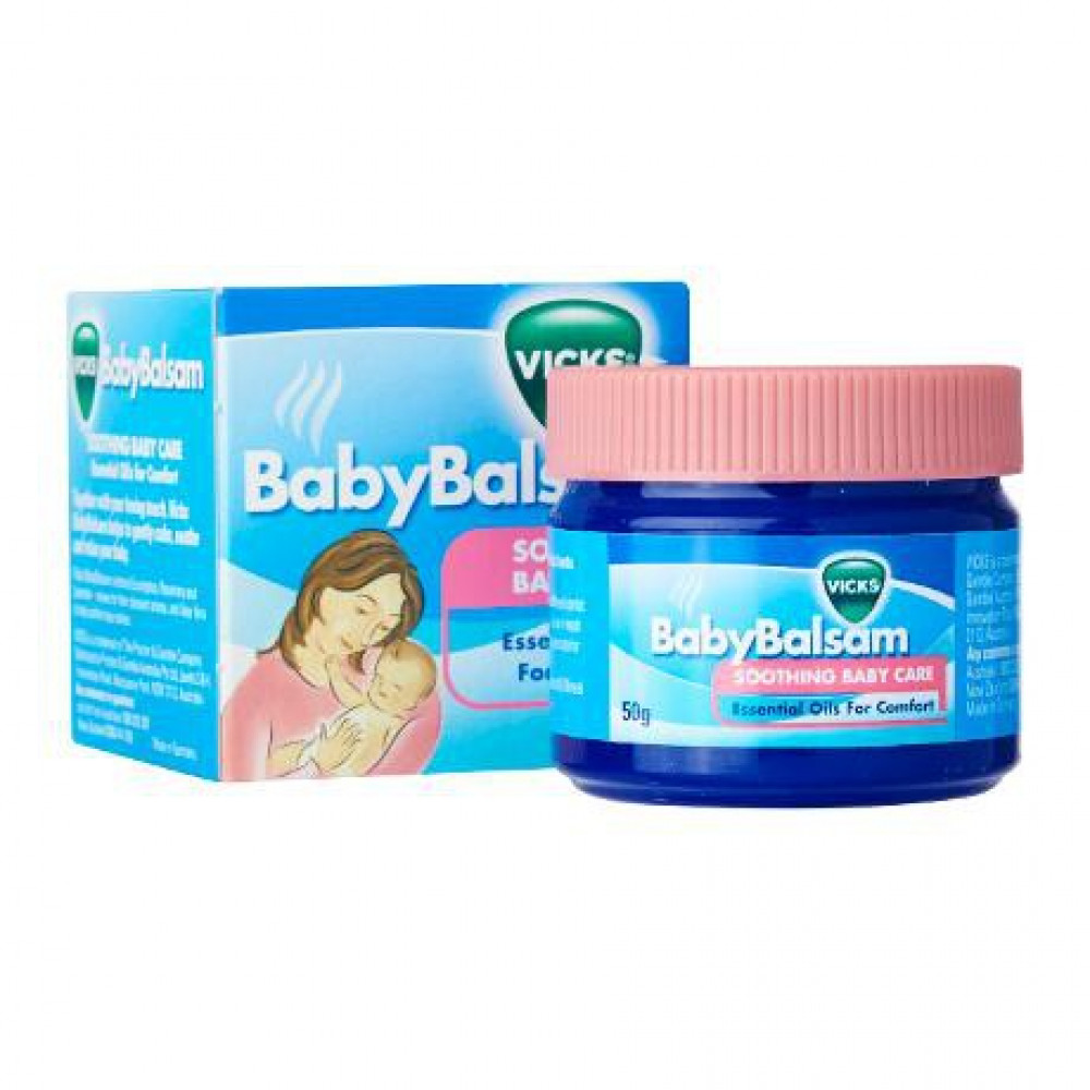 Vicks Baby Balsam 50g-Ready Stock Vicks Baby Balsam 50g-Ready Stock