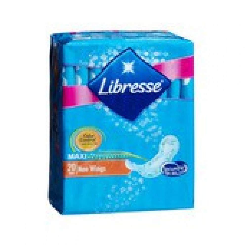 Libresse Maxi No Wings 3x20pads ( Odor Control )-Ready Stock Libresse Maxi No Wings 3x20pads ( Odor Control )-Ready Stock