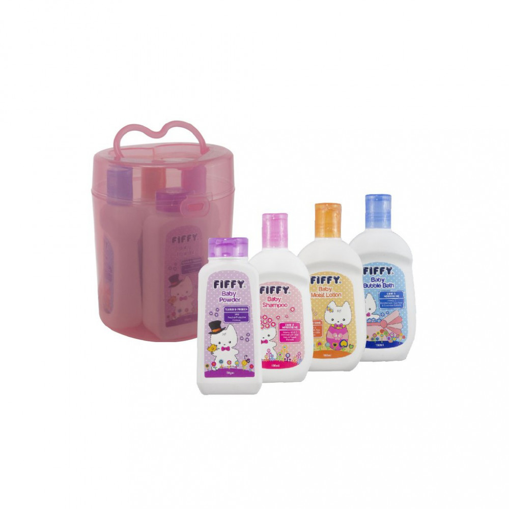 Fiffy Toiletries Gift Set (4 Bottles)-Ready Stock Fiffy Toiletries Gift Set (4 Bottles)-Ready Stock