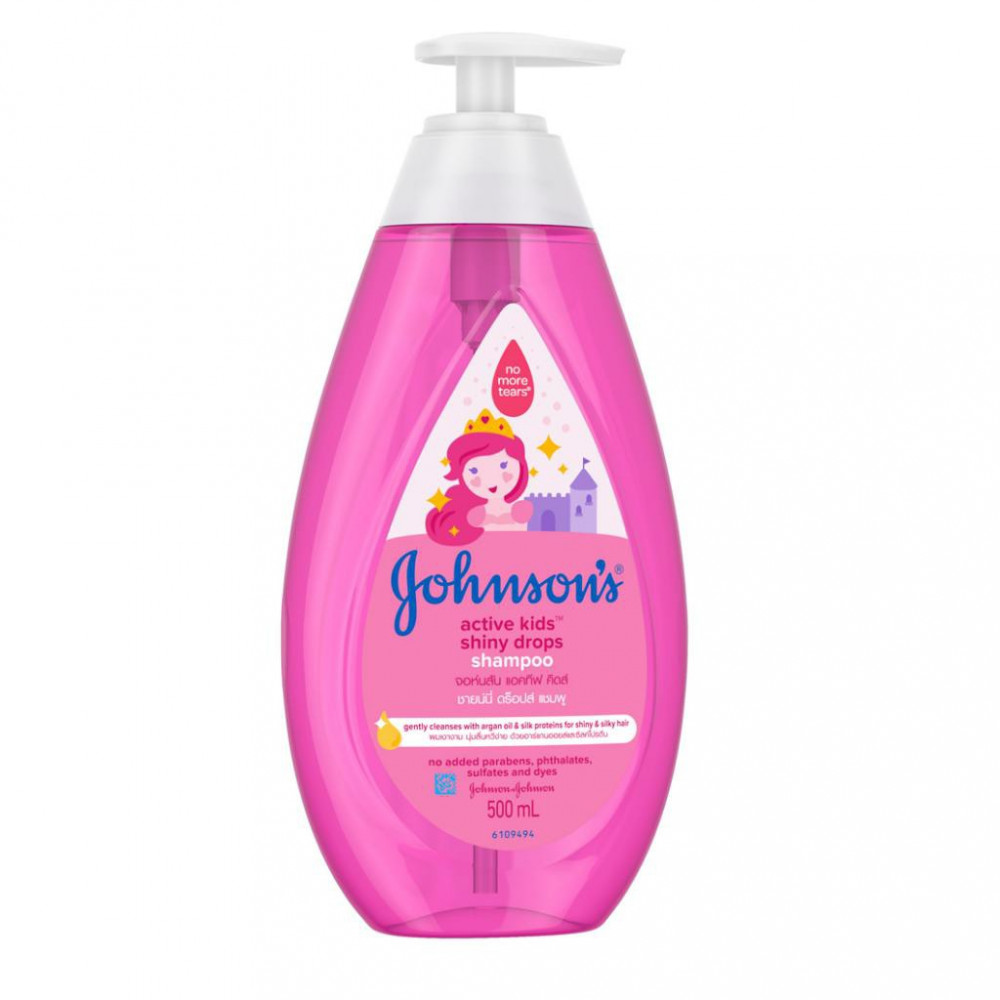 Johnson's® Active Kids™ Shiny Drops Shampoo 200ML/500ML-Ready Stock Johnson's® Active Kids™ Shiny Drops Shampoo 200ML/500ML-Ready Stock