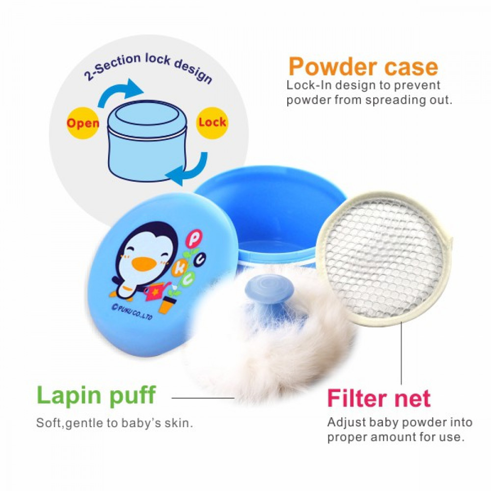 Puku Powder Puff With Case-Ready Stock Puku Powder Puff With Case-Ready Stock
