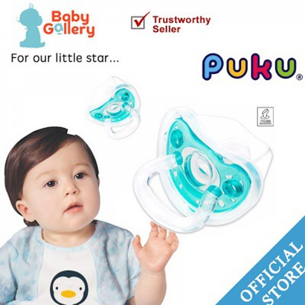 Puku PPSU Soft Silcone Pacifier 0M+-Ready Stock Puku PPSU Soft Silcone Pacifier 0M+-Ready Stock
