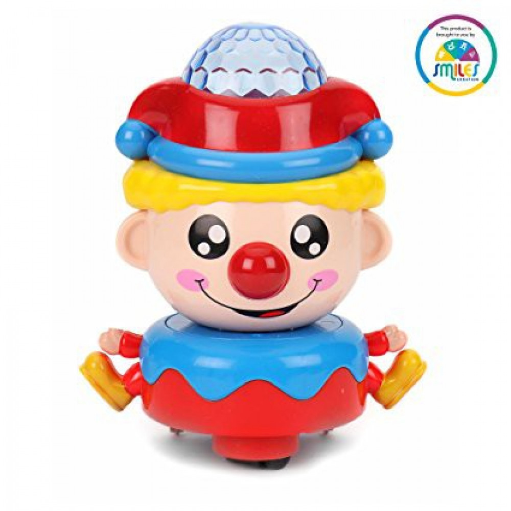 Happy Clown with Colourful Light and Music-Ready Stock Happy Clown with Colourful Light and Music-Ready Stock