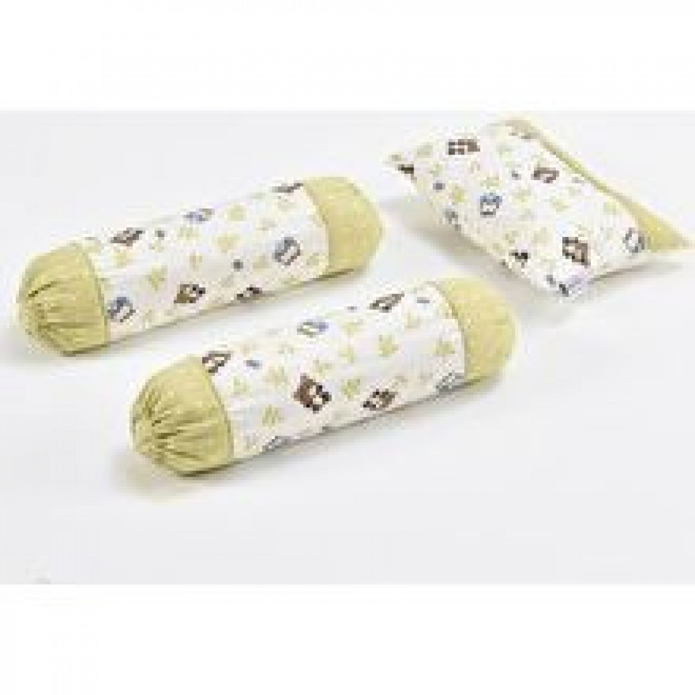 Baby Love 1 Pillowcase 2 Bolster Set -Ready Stock Baby Love 1 Pillowcase 2 Bolster Set -Ready Stock