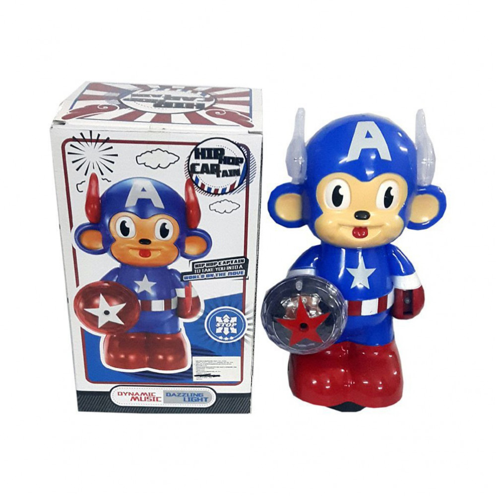 Blue Lotus Hip Hop Captain Dynamic Musical Toys-Ready Stock Blue Lotus Hip Hop Captain Dynamic Musical Toys-Ready Stock