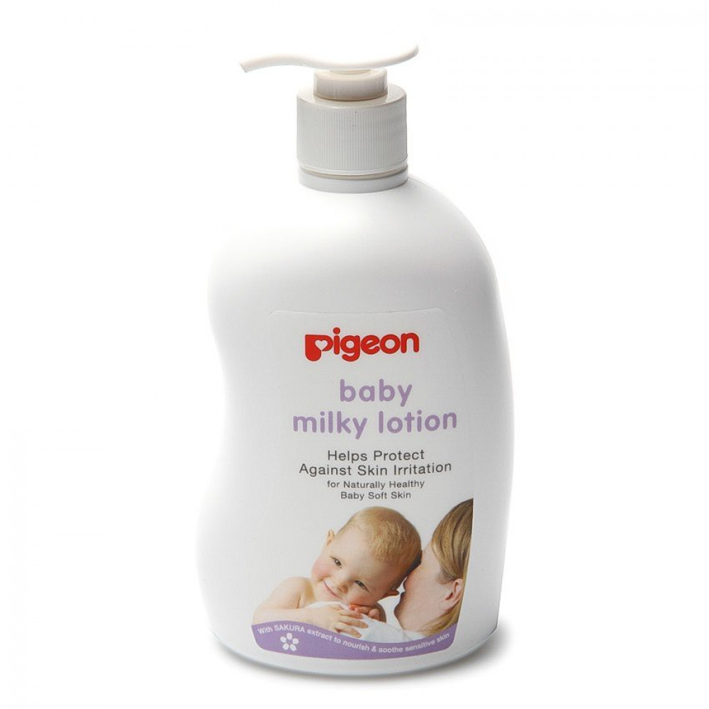 Pigeon SAKURA Baby Milky Lontion 500ML-Ready Stock Pigeon SAKURA Baby Milky Lontion 500ML-Ready Stock
