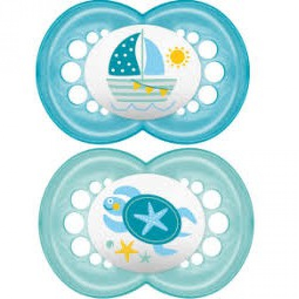 MAM Original Baby Pacifier (6+ Months) - Twin-Ready Stock MAM Original Baby Pacifier (6+ Months) - Twin-Ready Stock