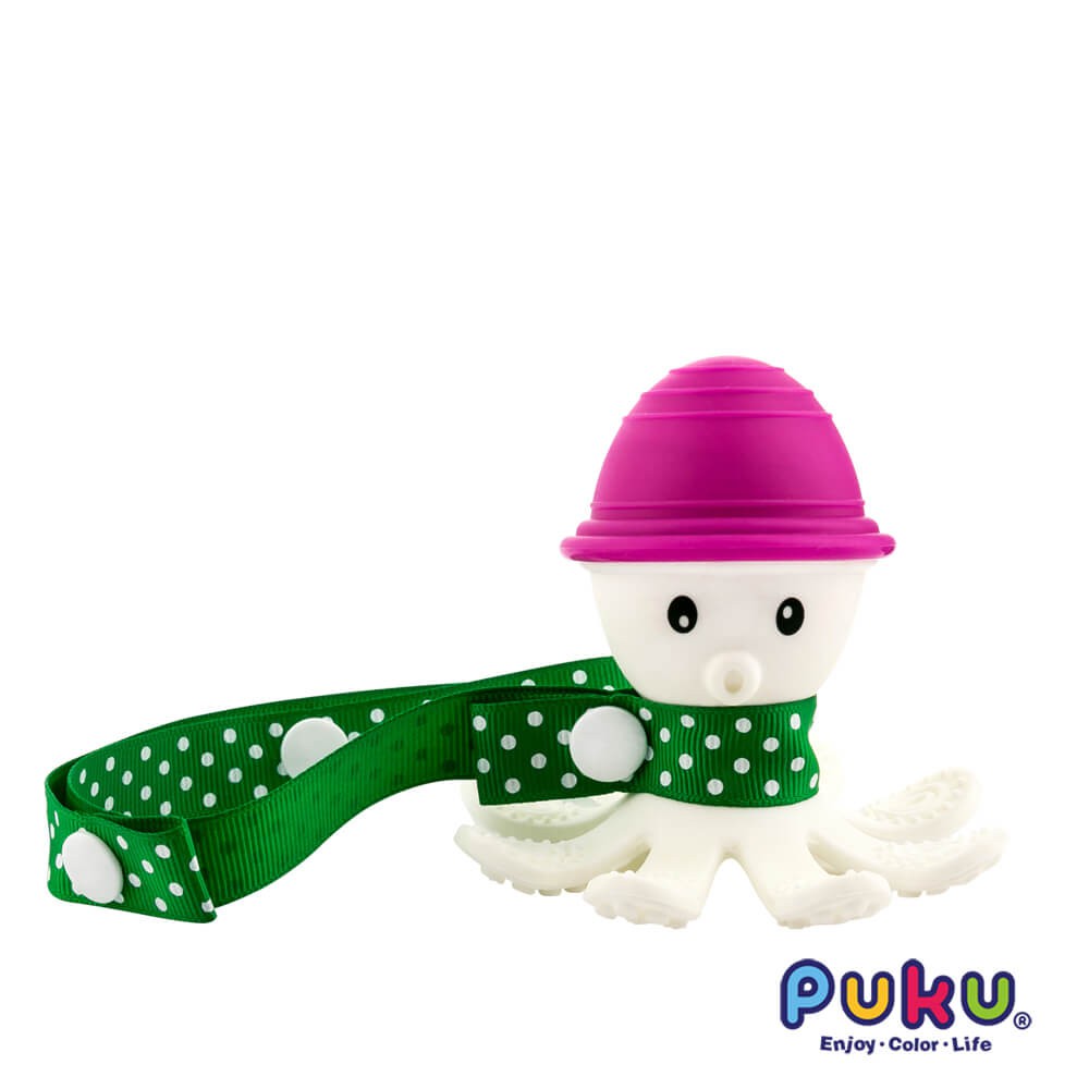 Puku Baby Octopus Shape Teether-Ready Stock Puku Baby Octopus Shape Teether-Ready Stock