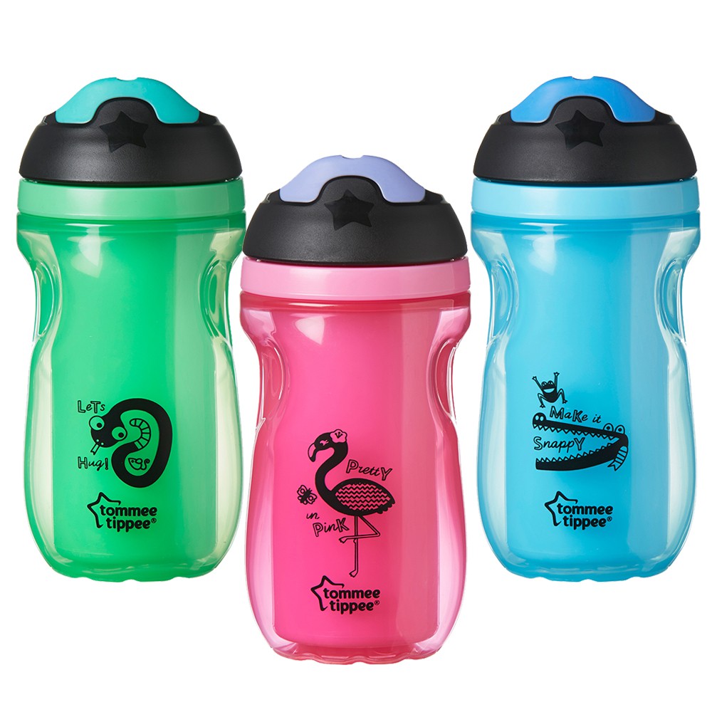Tommee Tippee Insulated Active Sippee Cup 12M+-Ready Stock Tommee Tippee Insulated Active Sippee Cup 12M+-Ready Stock