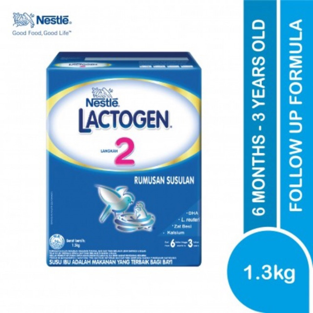 Lactogen Comfortis Step 2 Milk Powder 1.3Kg-Ready Stock Lactogen Comfortis Step 2 Milk Powder 1.3Kg-Ready Stock