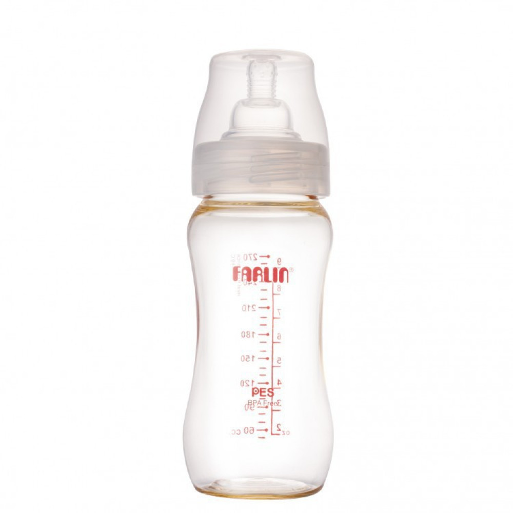 Farlin Pes Feeding Bottle 270ML-Ready Stock Farlin Pes Feeding Bottle 270ML-Ready Stock