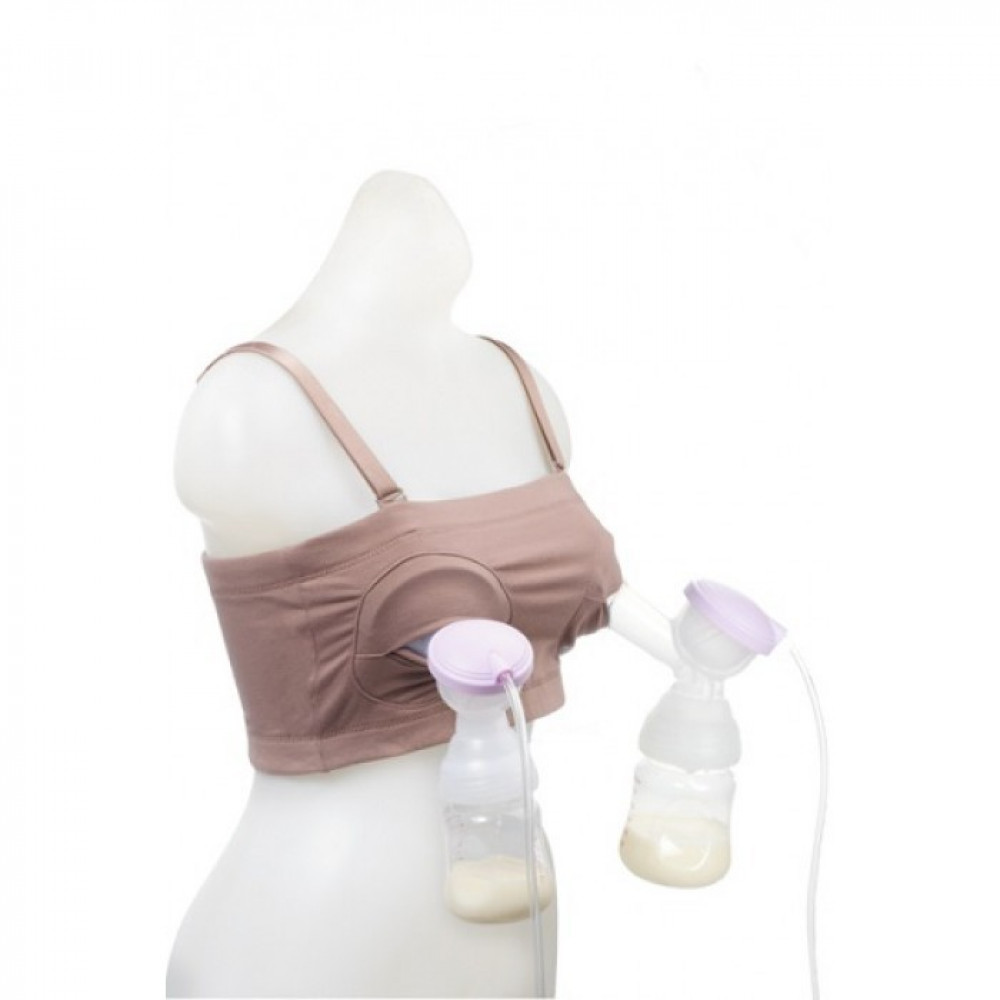 Autumnz Hands Free Pumping Bra (L)-Ready Stock Autumnz Hands Free Pumping Bra (L)-Ready Stock