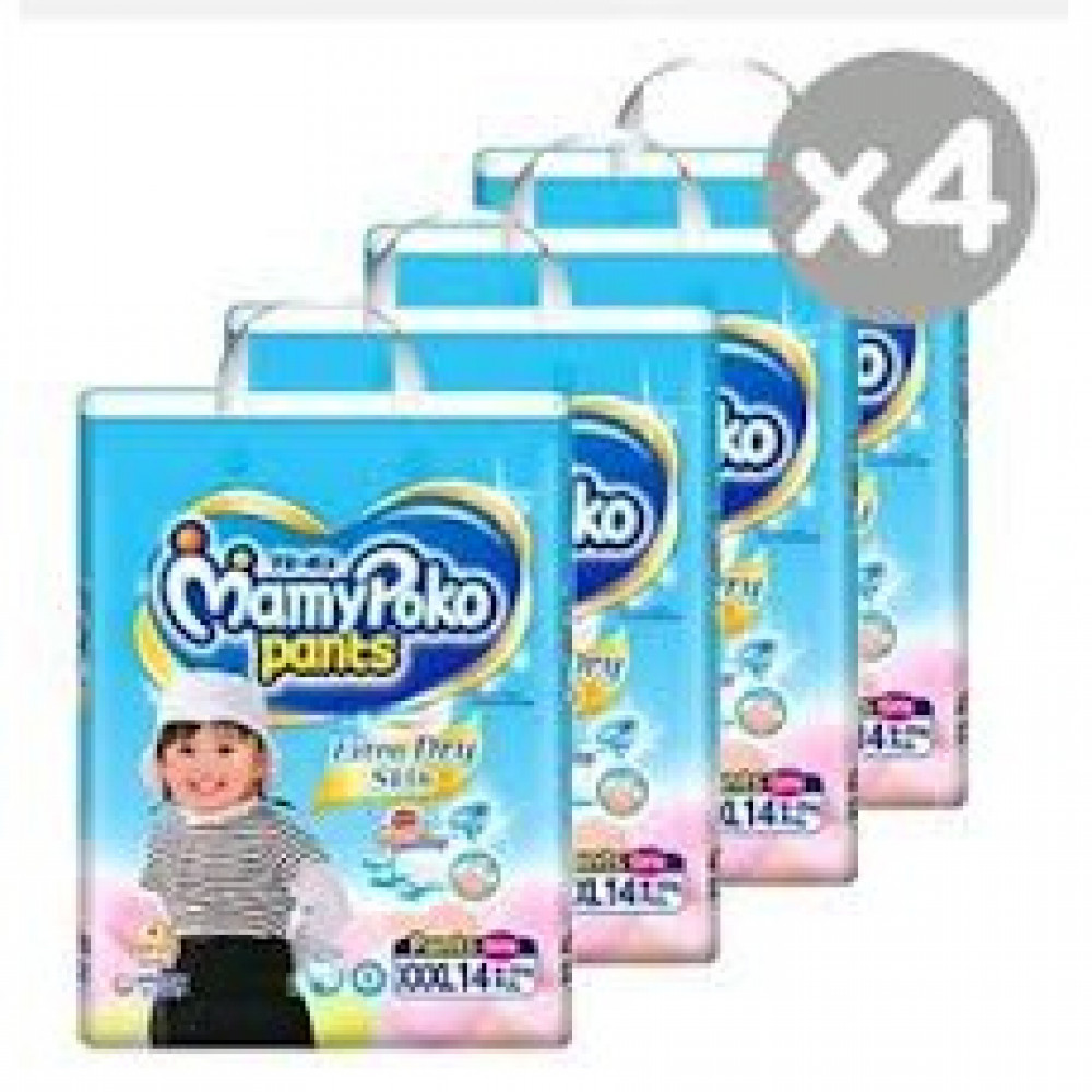 MamyPoko Extra Dry Skin Pants BOY/Girl XXXL14 (18-35kg)-Ready Stock MamyPoko Extra Dry Skin Pants BOY/Girl XXXL14 (18-35kg)-Ready Stock