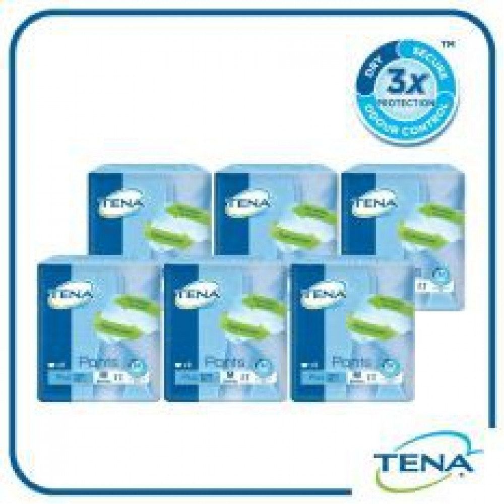 TENA Pants Plus Medium ( M9x6s )-Ready Stock TENA Pants Plus Medium ( M9x6s )-Ready Stock