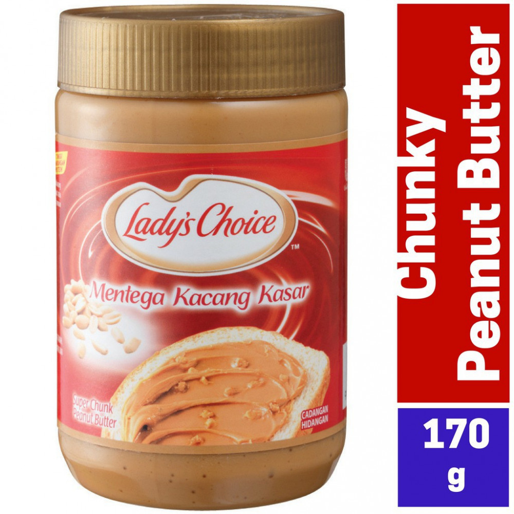 Lady's Choice Super Chunk Peanut Butter 170g/340g/500g Lady's Choice Super Chunk Peanut Butter 170g/340g/500g