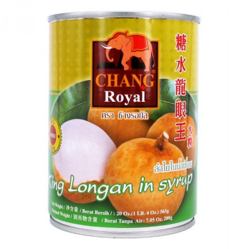Chang Royal King Longan In Syrup 565g Chang Royal King Longan In Syrup 565g