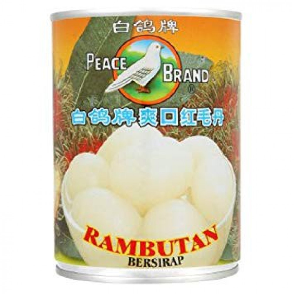 Peace Brand Rambutan Bersirap 565g Peace Brand Rambutan Bersirap 565g