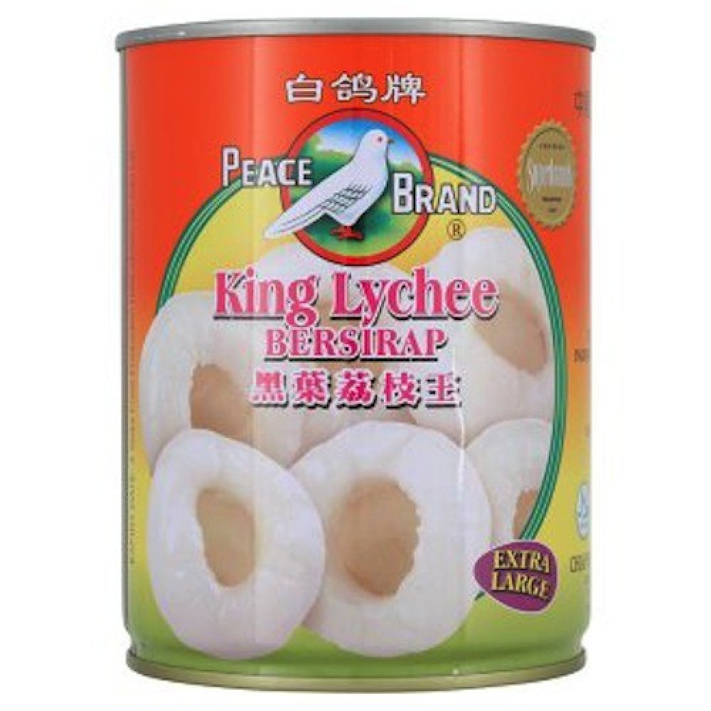 Peace Brand King Lychee Bersirap 565g Peace Brand King Lychee Bersirap 565g