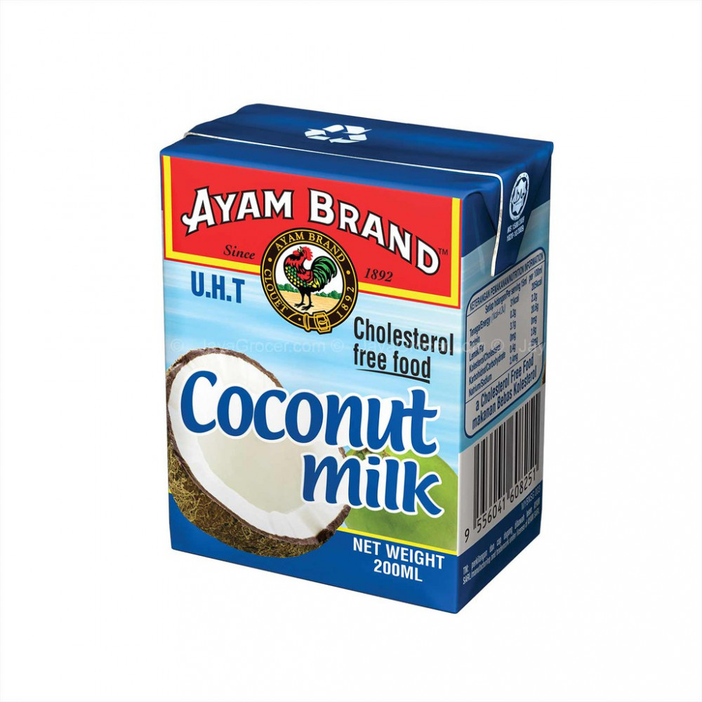 Ayam Brand Coconut Milk 200ml/1L Ayam Brand Coconut Milk 200ml/1L
