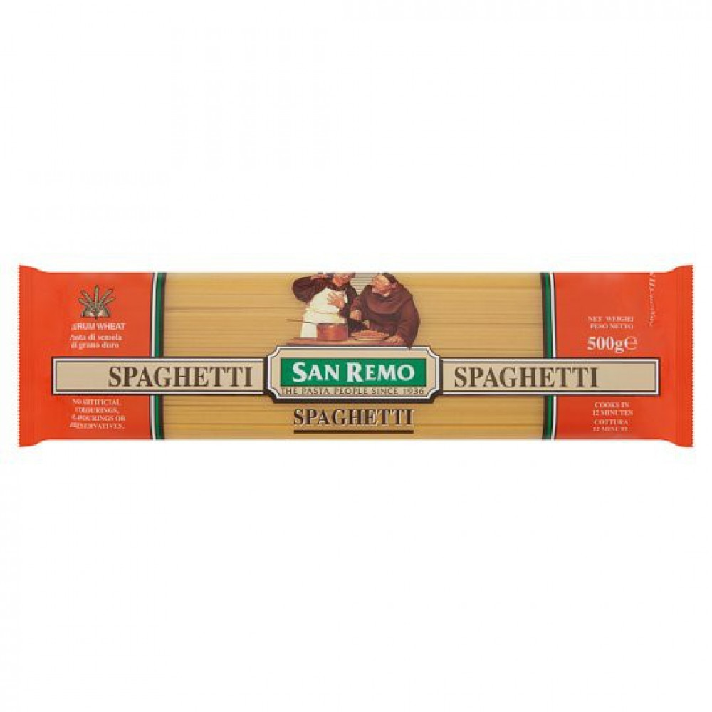 SanRemo Spaghetti Pasta 500g SanRemo Spaghetti Pasta 500g