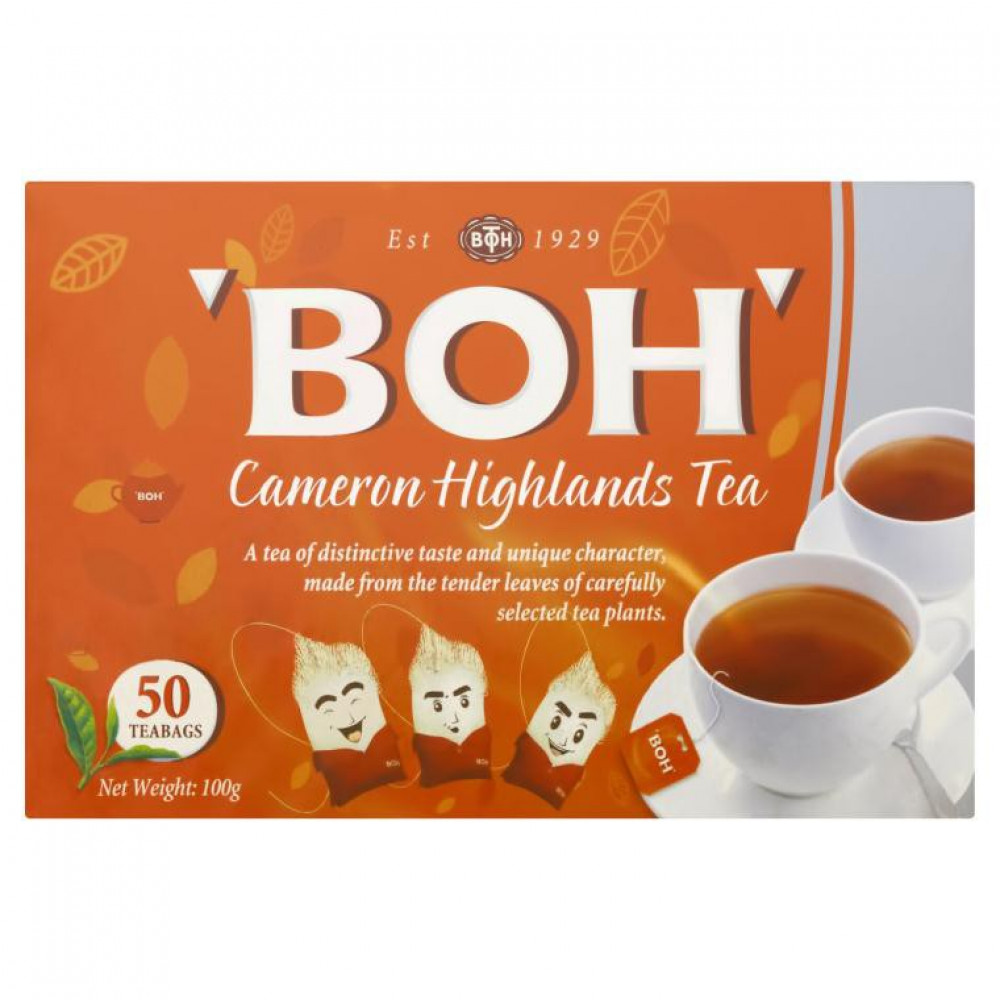 Boh Cameron Highlands Tea 100g(50 teabags) Boh Cameron Highlands Tea 100g(50 teabags)