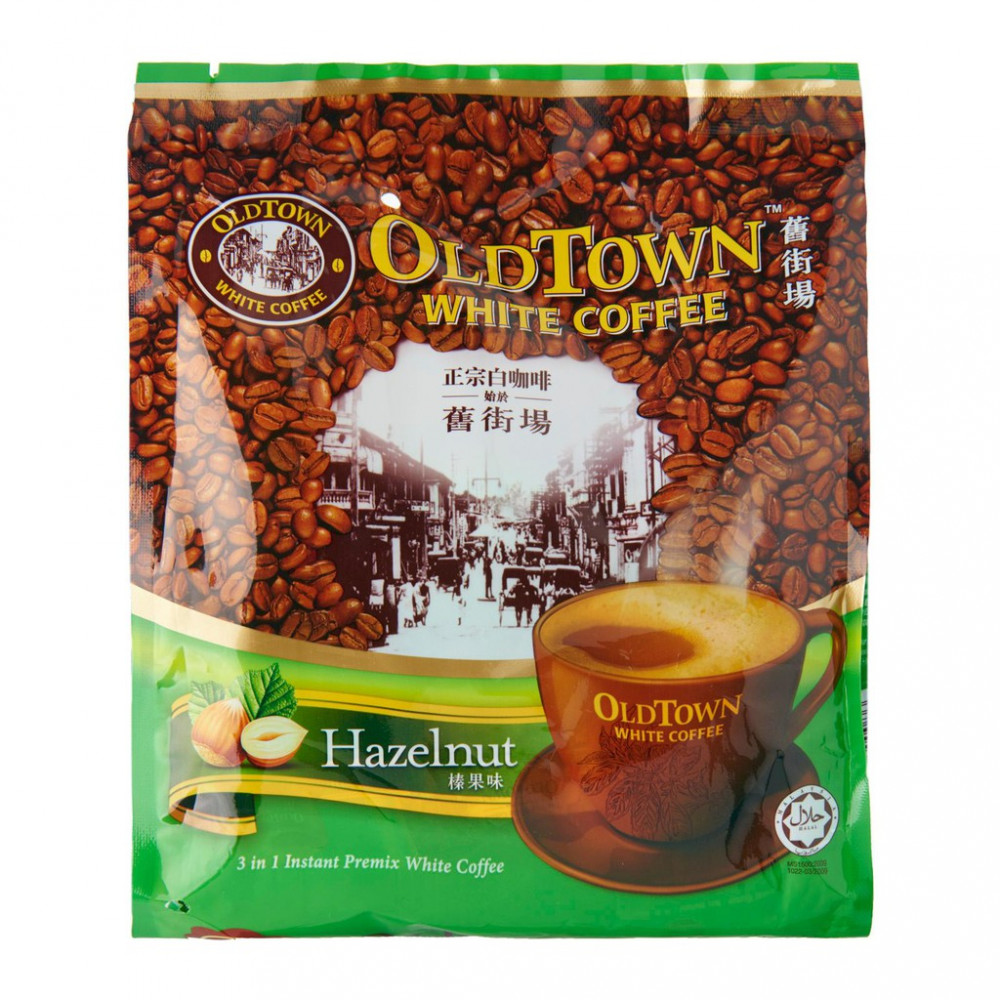 Oldtown White Coffee Hazelnut/Less Sugar/Coffee&Creamer/Gula Tebu/Mocha