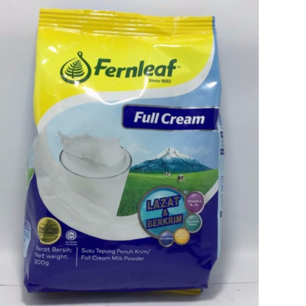 Fernleaf Full Cream Milk Powder (300g/550g/900g) Fernleaf Full Cream Milk Powder (300g/550g/900g)